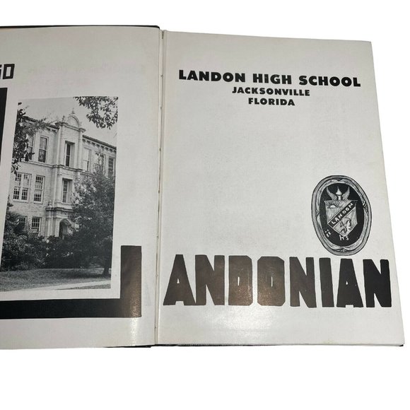 Landon High School Yearbook Jacksonville Florida 1950 Landonian Hardback u - Picture 6 of 11